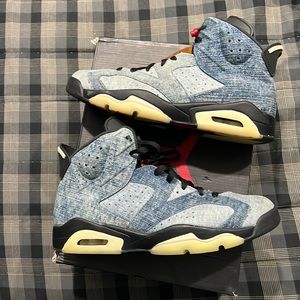 Jordan 6 “washed denim” size 11 men’s
